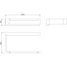 Бумагодержатель LEMARK SMOOTH LINE открытый хром 9721007